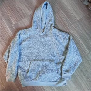 American Eagle Baby Blue Sherpa